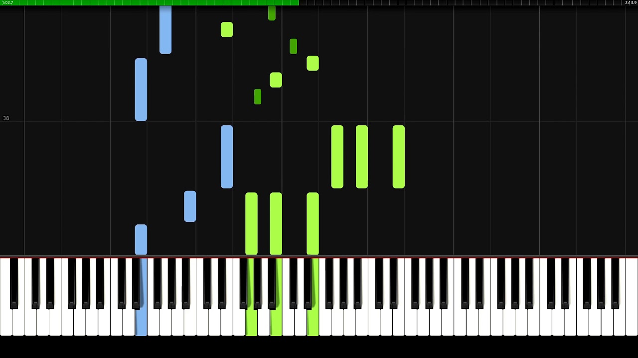 Guitar Choro - Mario Gangi | Piano Tutorial | Synthesia | How to play