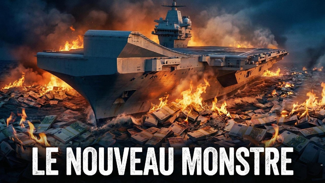 Plus puissant que le Charles de Gaulle : Le nouveau TITAN français.#documentaire #history
