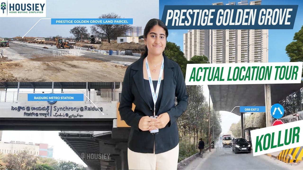 Prestige Golden Grove Kollur | Actual Location Tour In  Tellapur Hyderabad | Review & Price 2026