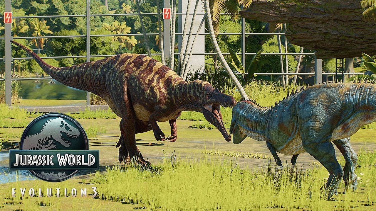 MAJUNGASAURUS VS SUCHOMIMUS | Jurassic World Evolution 3
