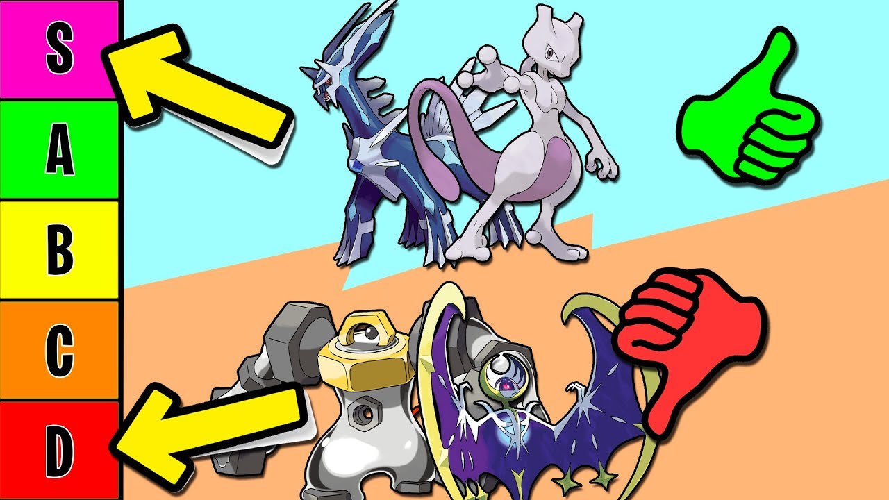 Quali sono i Pokémon LEGGENDARI più BRUTTI? - Tier List
