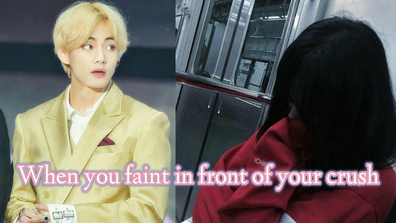 When you faint in front of your crush|| Taehyung one-ˢʰᵒᵗ||