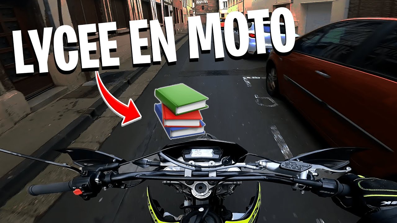 ALLER AU LYCÉE EN 50CC !🔥📚