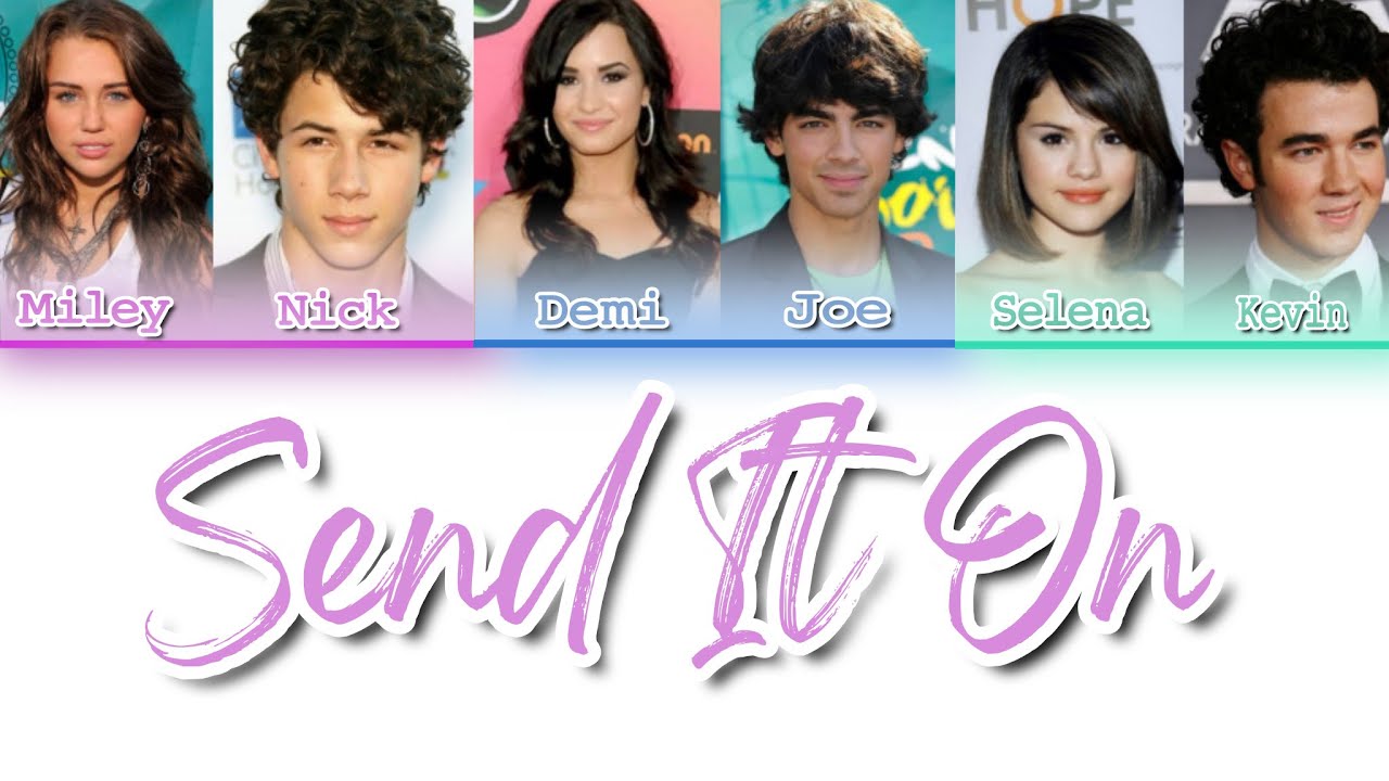 Demi Lovato, Selena Gomez, Miley Cyrus e Jonas Brothers - 