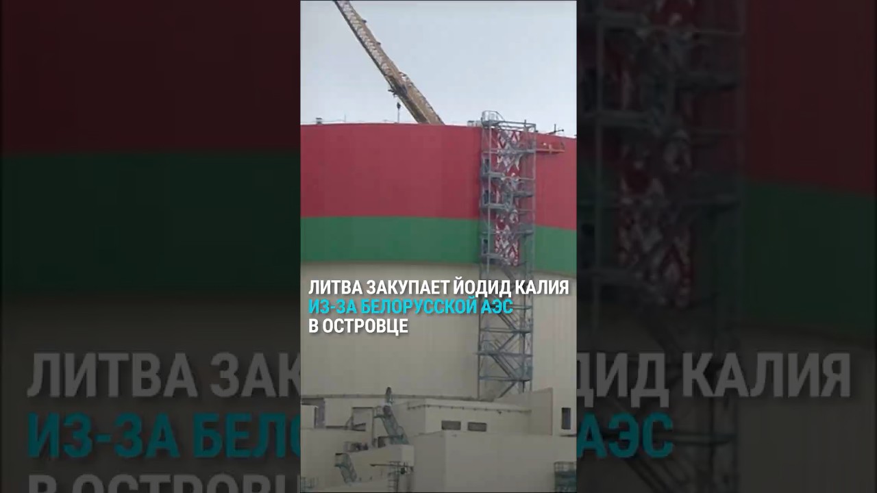 Власти Литвы снабжают жителей таблетками от радиации на случай ЧП на Белорусской АЭС