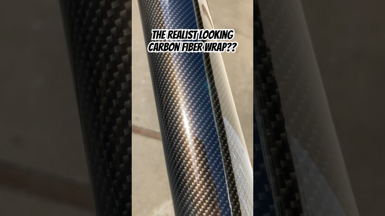Carbon Fiber WRAP looks REAL?!