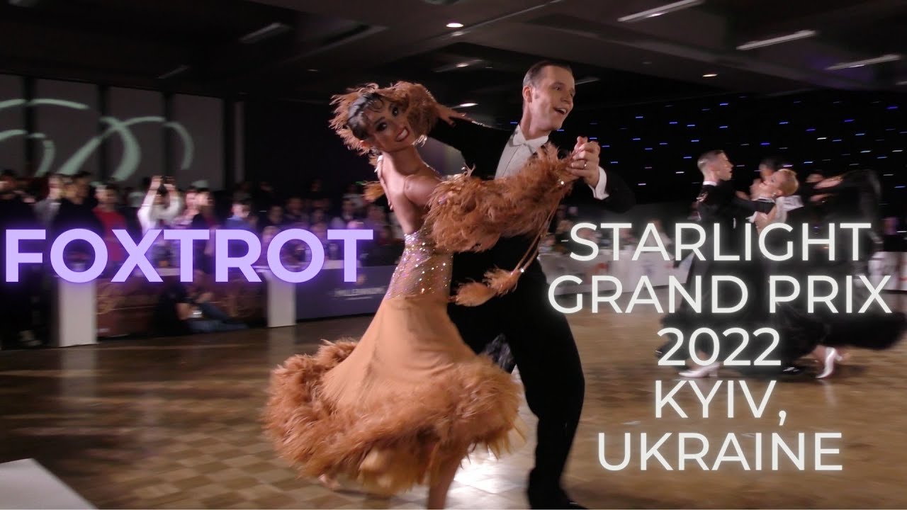 Iaroslav and Liliia Bieliei- Foxtrot at Starlight Grand Prix Cup 2022 Kyiv Ukraine #standwithukraine