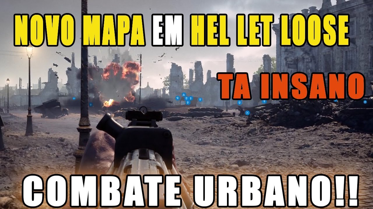 Novo mapa de Hell Let Loose &eacute; uma OBRA-PRIMA!