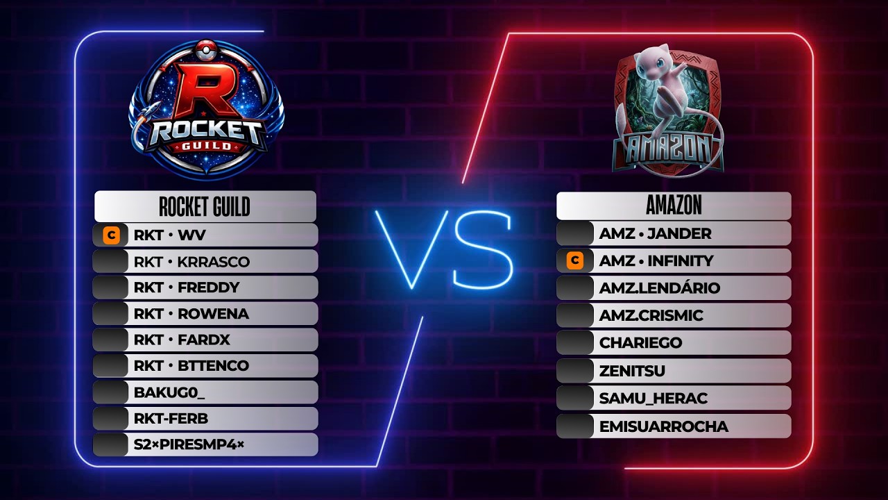 LIGA BR POKÉMON UNITE 2026 | ROCKET GUILD 🆚 AMAZON | RODADA 6