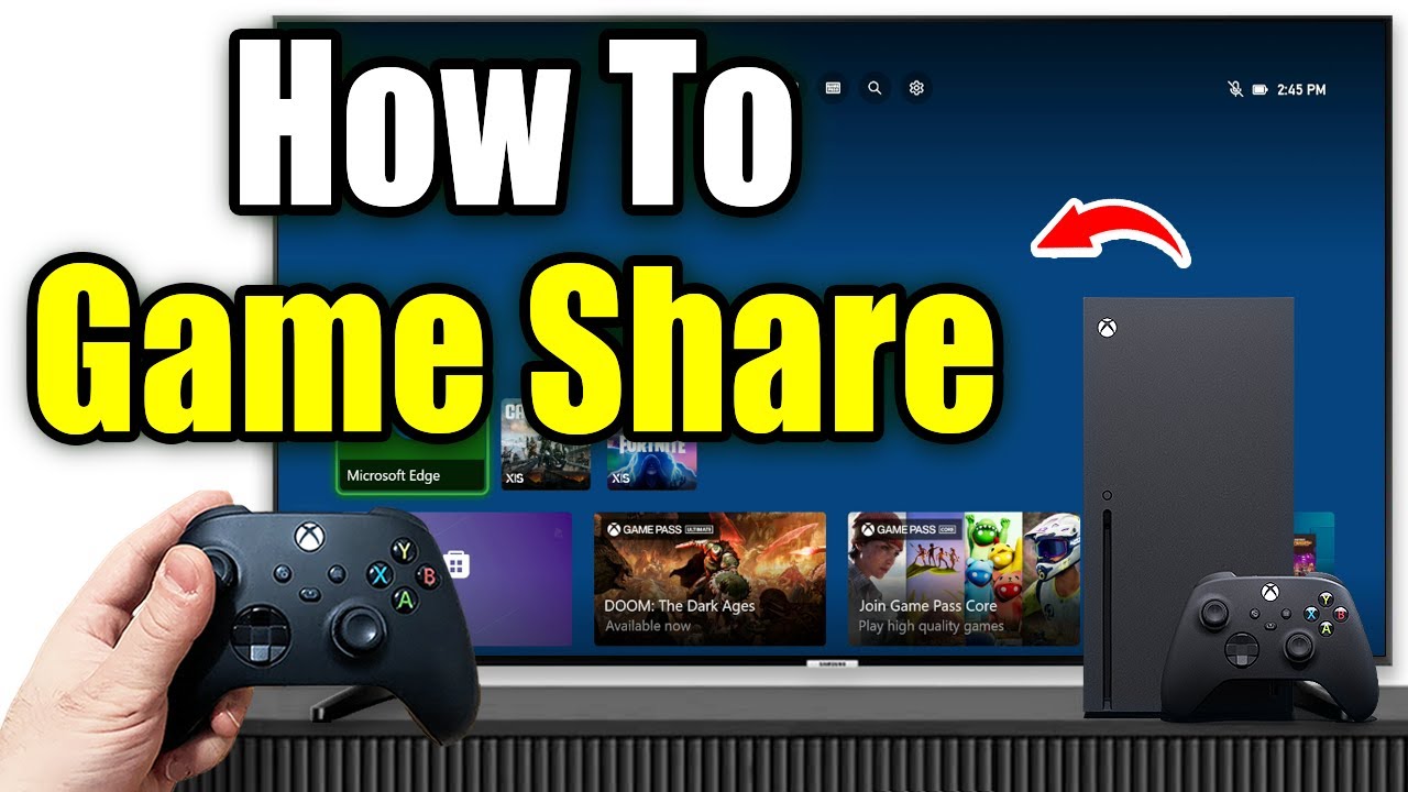 How to Game Share on Xbox Series X|S (Easy 2025 Guide!)