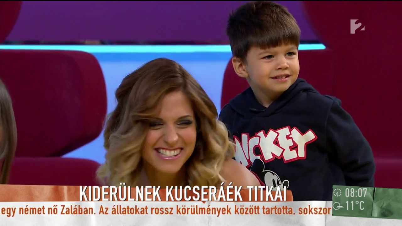 Tápai Szabináék kisfia vicces ˝beszólást˝ tanult édesapjától - tv2.hu/mokka