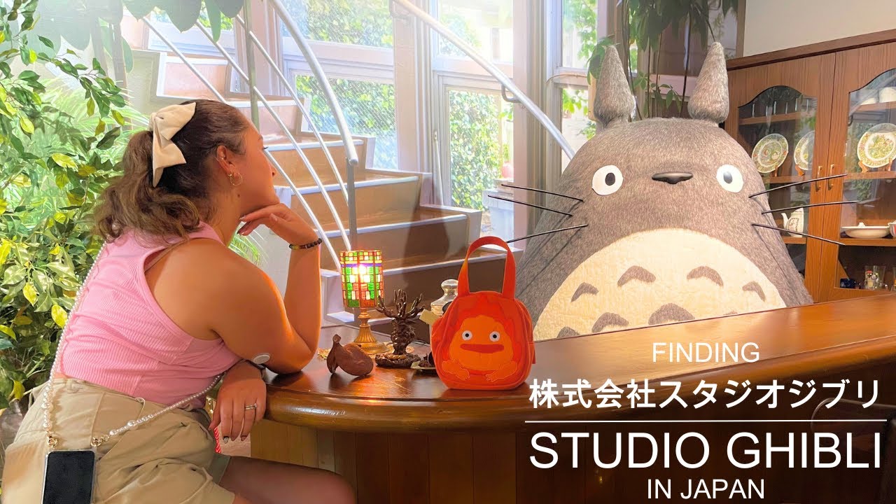 all things studio ghibli in japan. ghibli park, shirohige's cream puff factory and haul