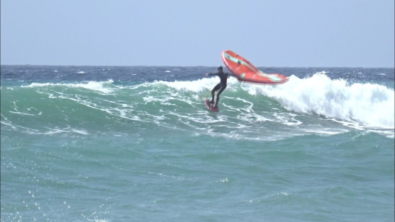 Wingfoil Wave Session #Love my Sk8
