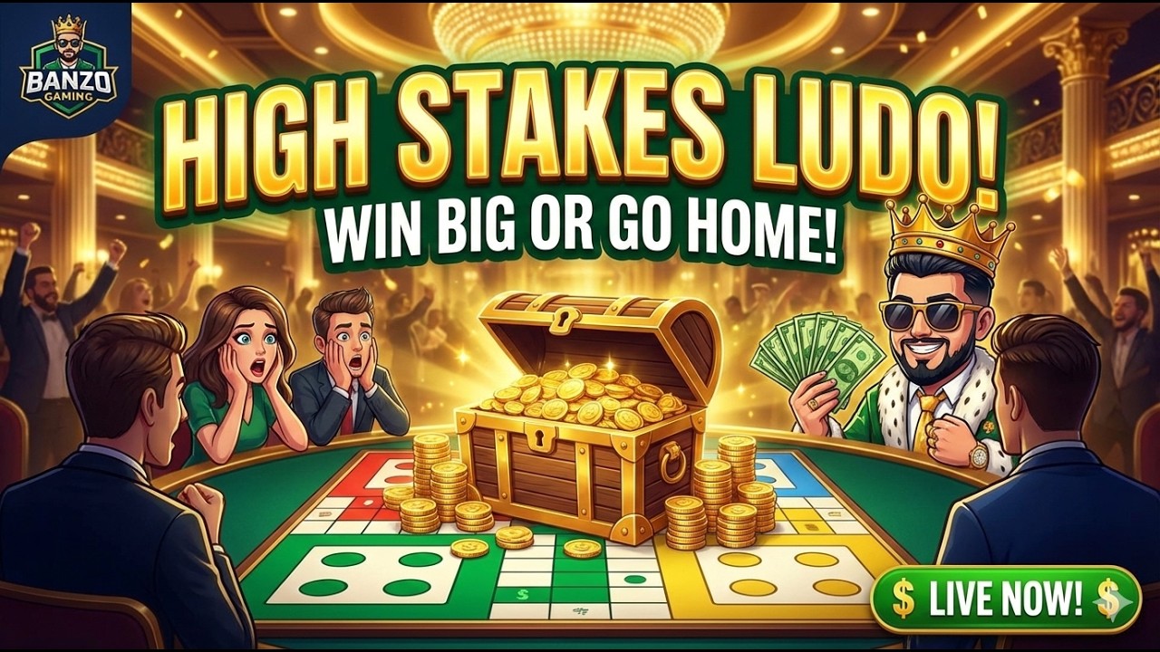 Road to 4 Straight Wins! 🏆 Ludo King Live - Banzo Gaming #shortslive