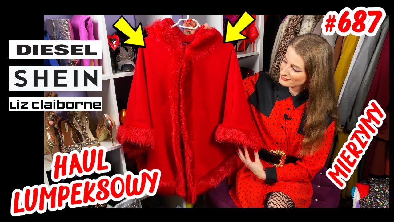 HAUL LUMPEKSOWY 🤩 BARDZO EKSTRAWAGANCKIE STYLIZACJE Z SECOND HANDU ❤️ NA BOGATO 💵💵💰💰 #687