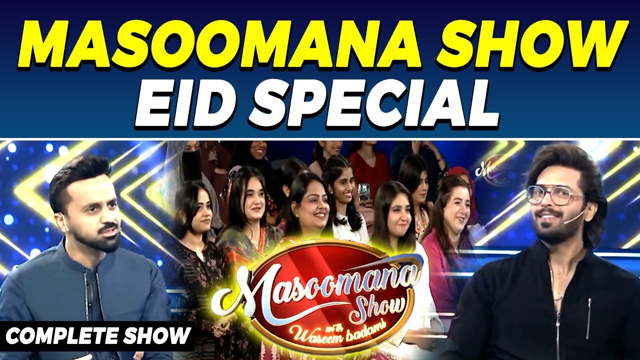 Masoomana Show With Waseem Badami Eid Special | ARY News 21st March 2026