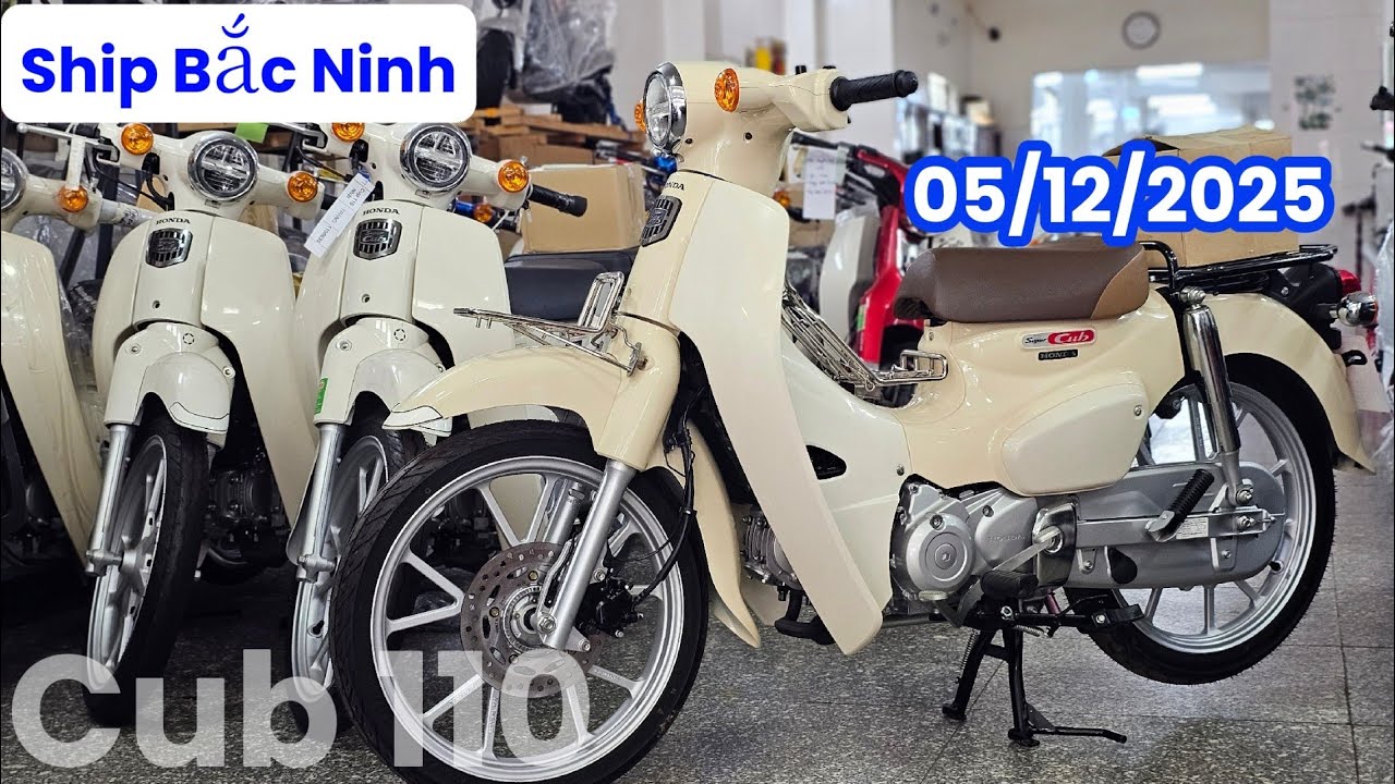 Nổ Máy Honda SUPER CUB 110 Nhật ship Bắc Ninh ngày 05/12/25 tại CH Mai Duyên. Khải Phạm #cup #cub 