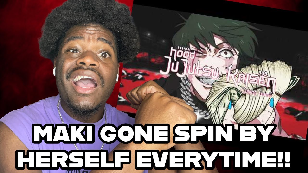 Hood JJK: Culling Game &ndash; Crash Out Maki - @Rabsopetty | REACTION #makizenin #rabsopetty #jjk