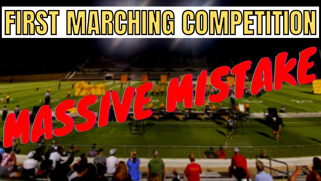 First Marching Band Competition of 2021 || Band Vlog