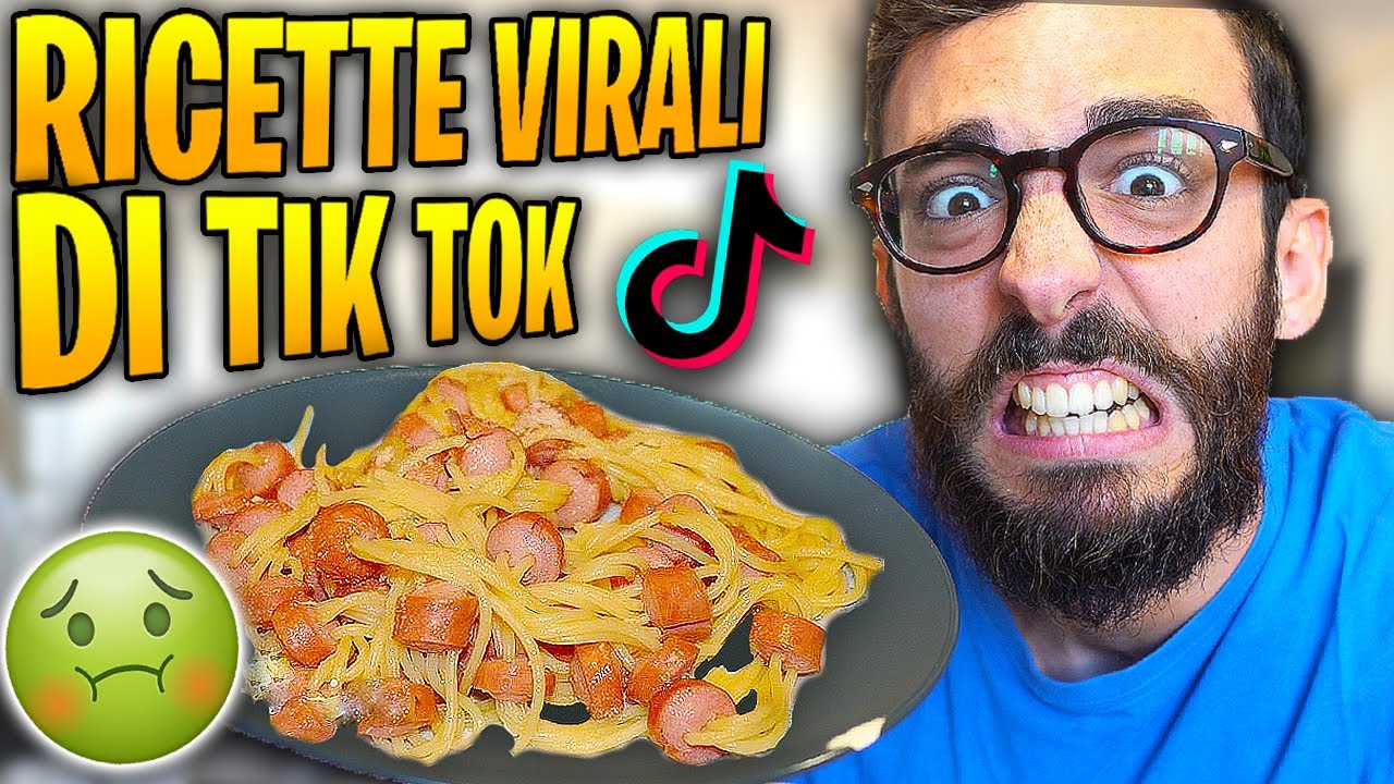 PROVO 3 RICETTE VIRALI DI TIK TOK *Quasi Vomitavo*