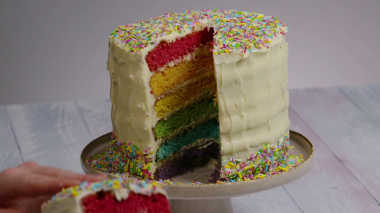 Rainbow Cake - B&M Stores