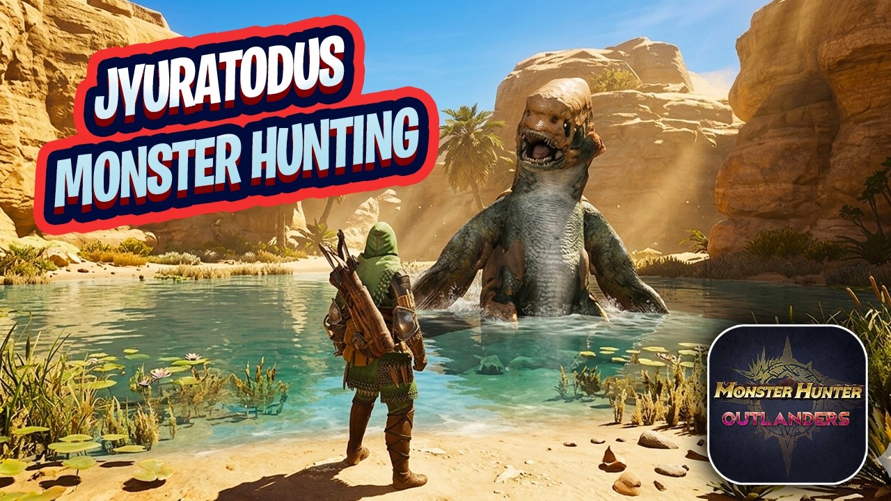 Jyuratodus Monster Hunting! - Monster Hunter Outlanders Mobile Gameplay (Android/iOS)