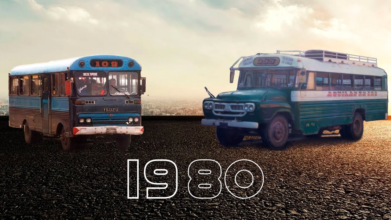 Buses #Cl&aacute;sicos  de #elsalvador #1980&acute;s PART3 | sv