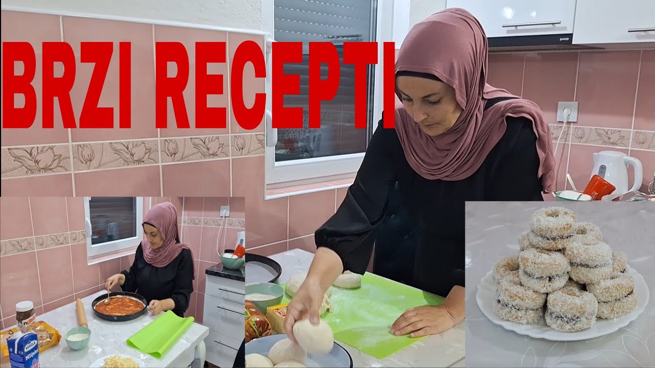 Brzi💥ČUPAVCI💥bez kuhanja i pečenja‼️Od jednog tjesta PIZZA I HLJEB‼️