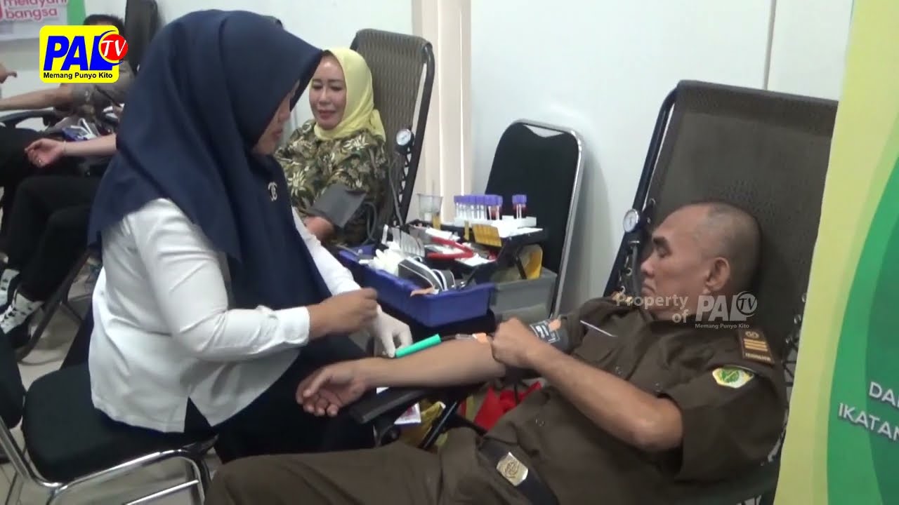 DONOR DARAH KEJATI SUMSEL, LANJUTAN PERINGATAN  HBA KE 63
