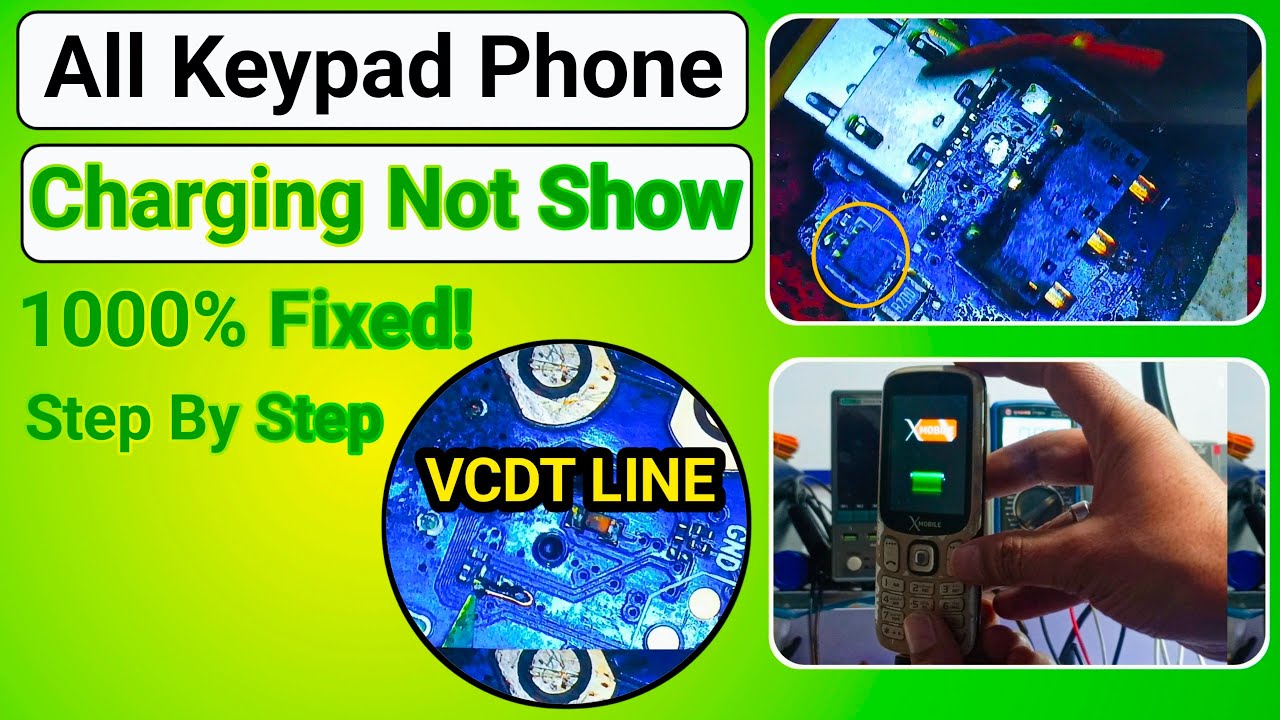 All Keypad Mobile Charging Not Show | Charging Not Store Fix Step By Step Guide!