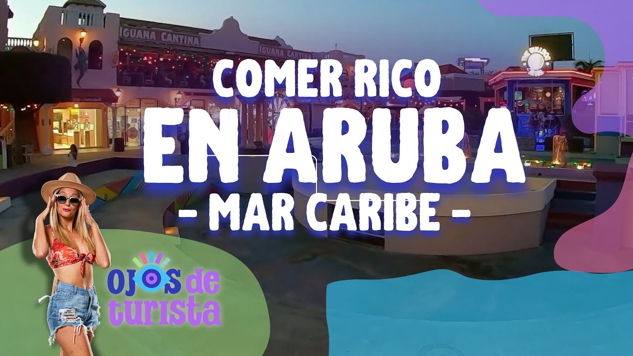 🌴Conocemos el MEJOR RESTAURANTE, un SUPERMERCADO y una PANADERÍA en ARUBA | Caribe