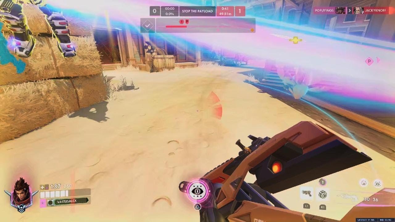 40 streak on Zarya, Plat/Diamond comp match