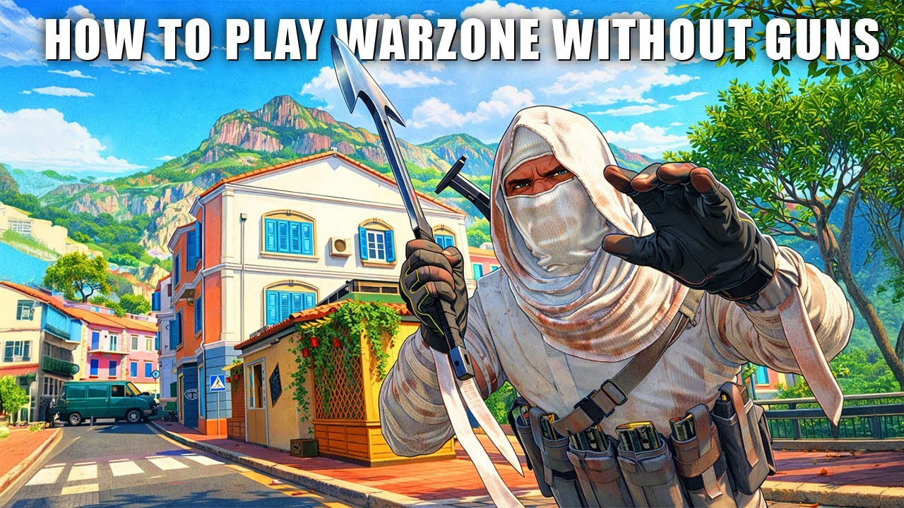How to play Warzone knife only
