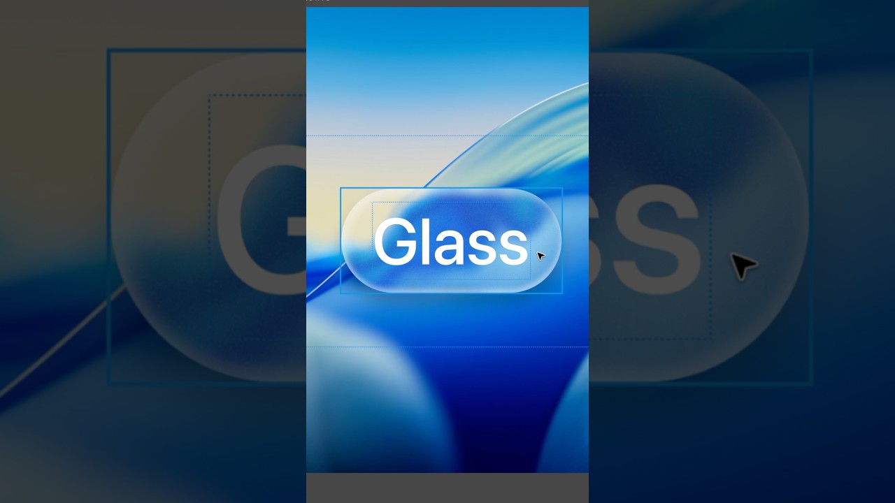 BEST Figma settings for the iOS 26 Liquid Glass effect!
