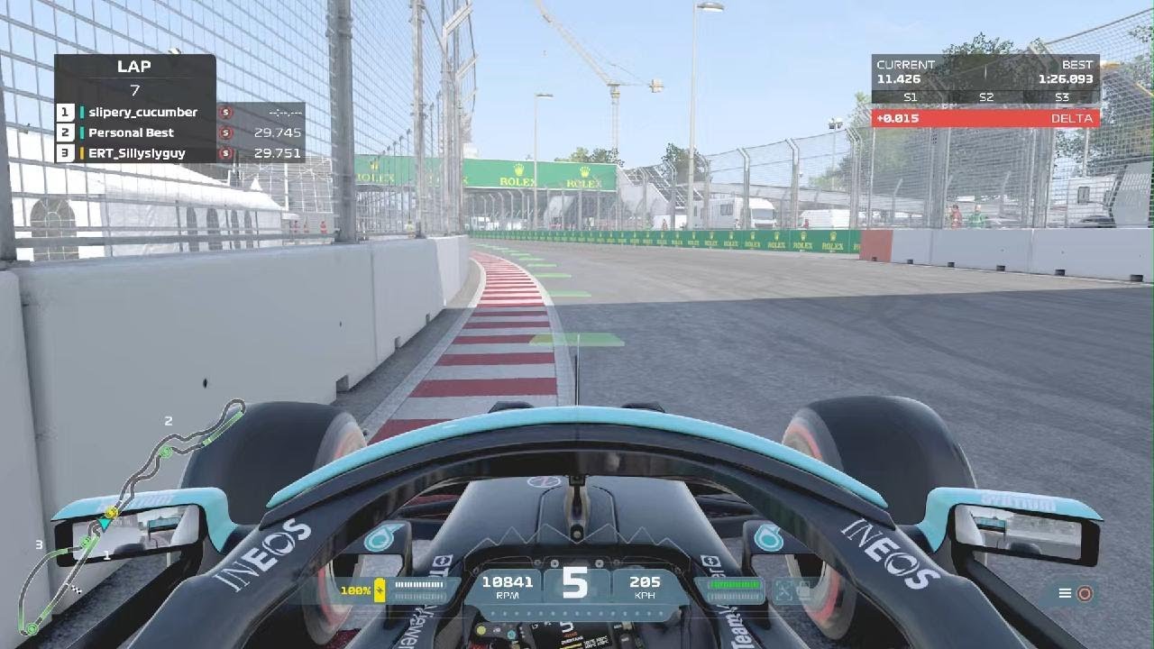 F1 2021 World Record Hotlap Jeddah (1:26.032)