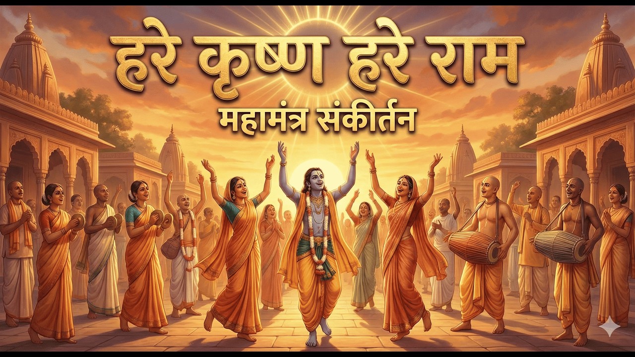 Hare Krishna Hare Rama | Mahamantra | Devo Ki Vani | Soothing & Relaxing Mantra for Stress Relief