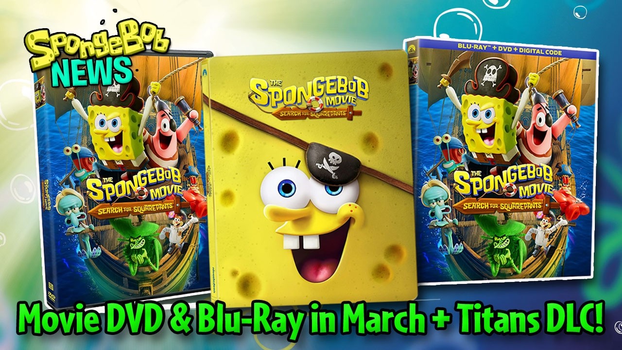 Blu-ray и DVD издания мультфильма «Губка Боб в поисках Квадратных Штанов» выйдут в марте 2026 год...