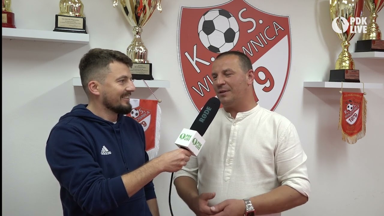Ernest Kasia po meczu KS Wiązownica - Sokół Sieniawa. Wiązownica zostaje w 3 lidze!