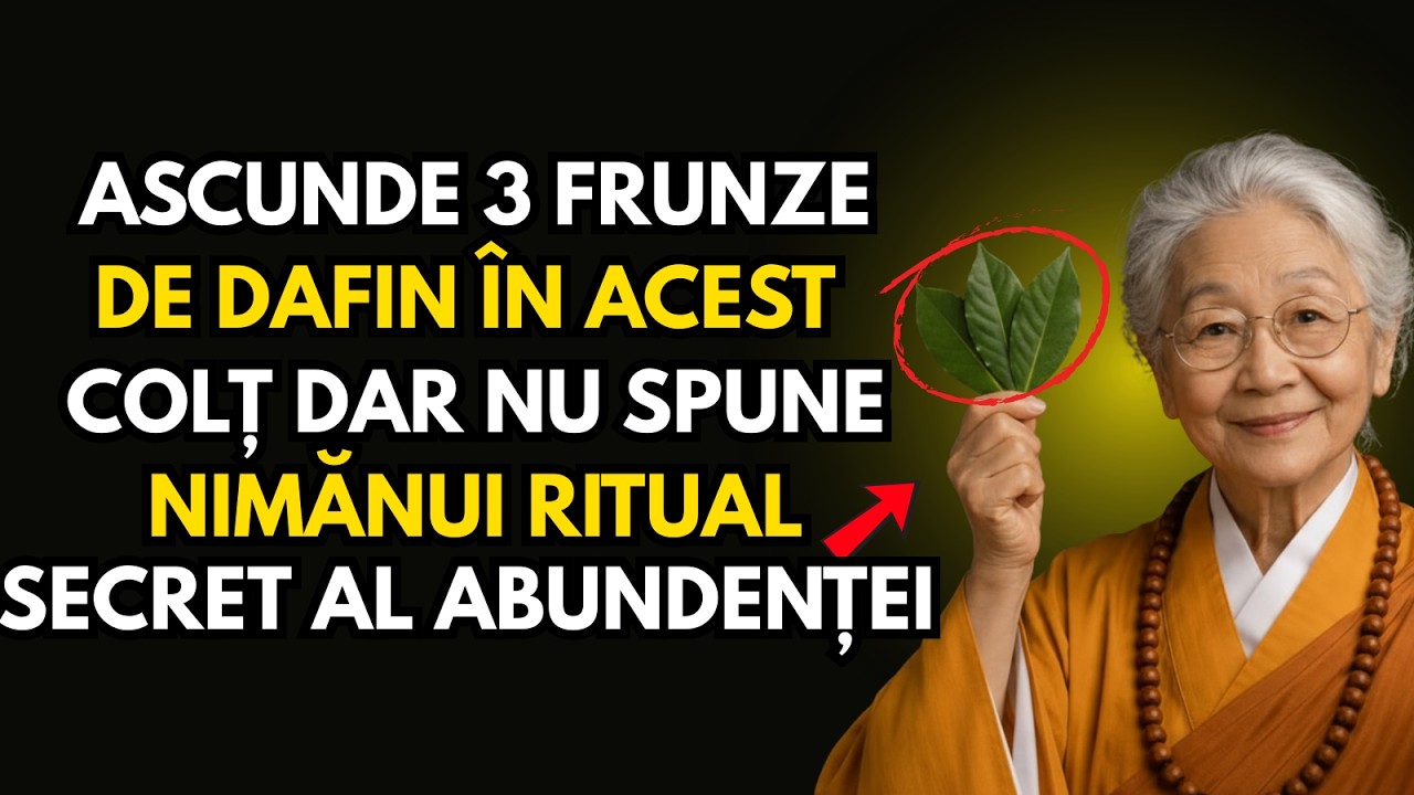 Ascunde 3 foi de dafin în acest colț și alungă sărăcia, activând prosperitatea – lecții budiste