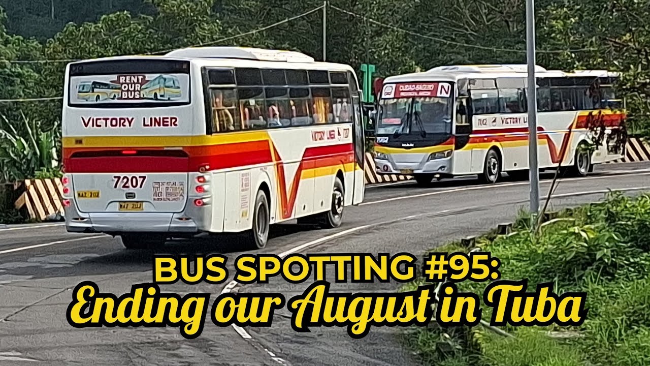 BUS SPOTTING #95: Ending our August in Tuba