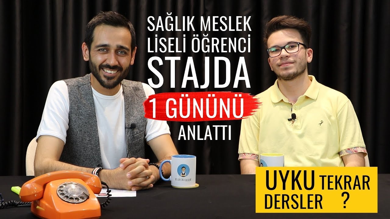 Sağlık Meslek Lisesi Öğrencisinin Stajda 1 Günü Nasıl Geçer? #sırasende
