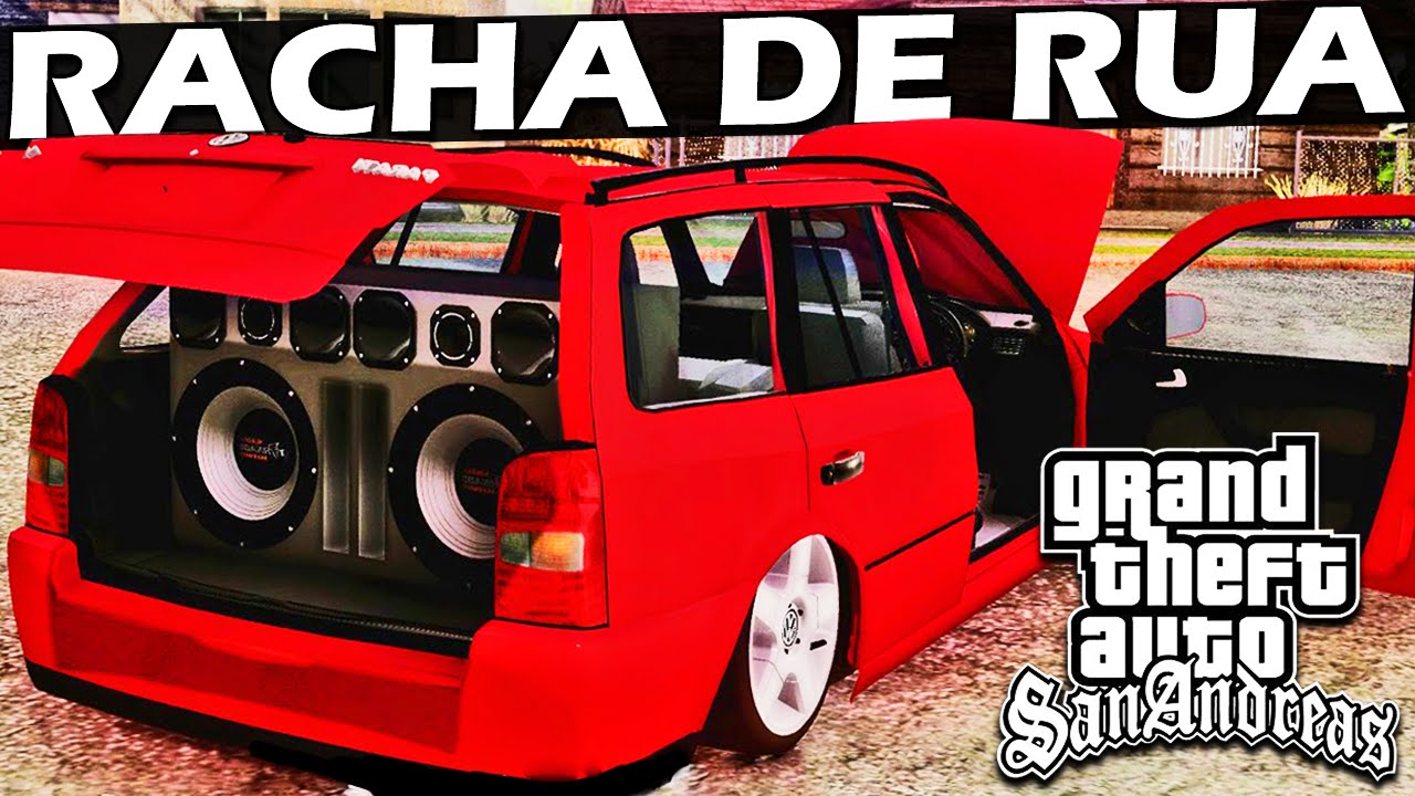 Carros Rebaixados em Racha - GTA San Andreas