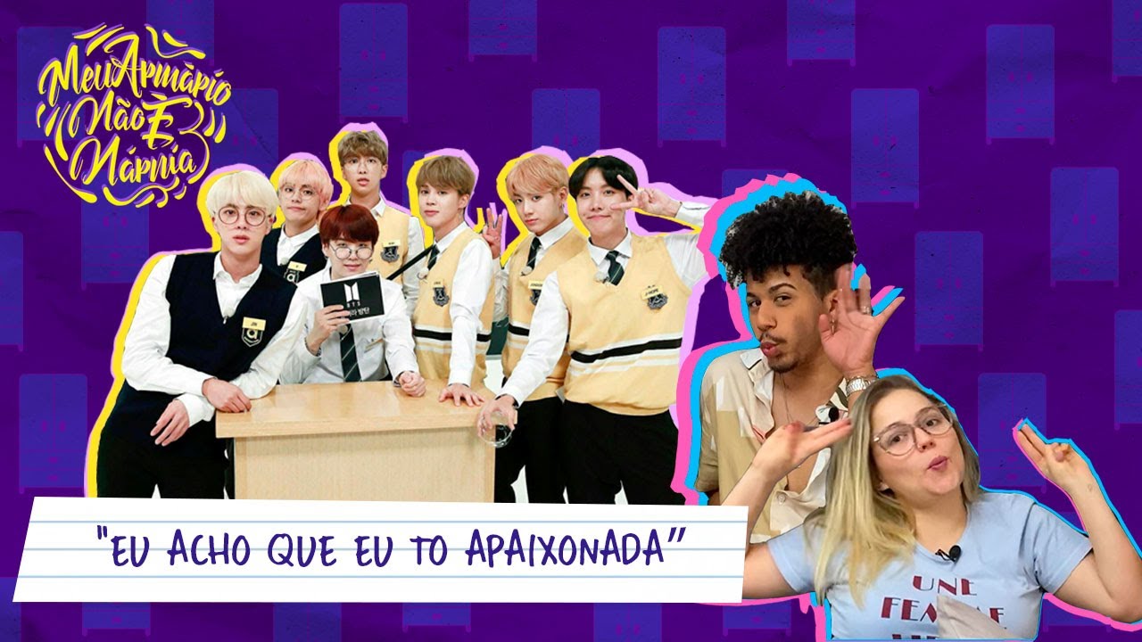 Meu amigos reagem ao Run BTS - Parte 1