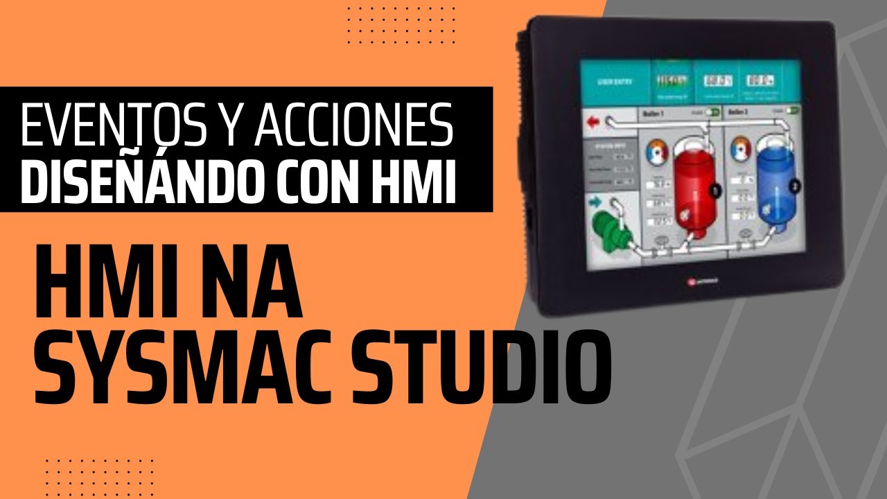 SYSMAC STUDIO HMI NA5 objetos