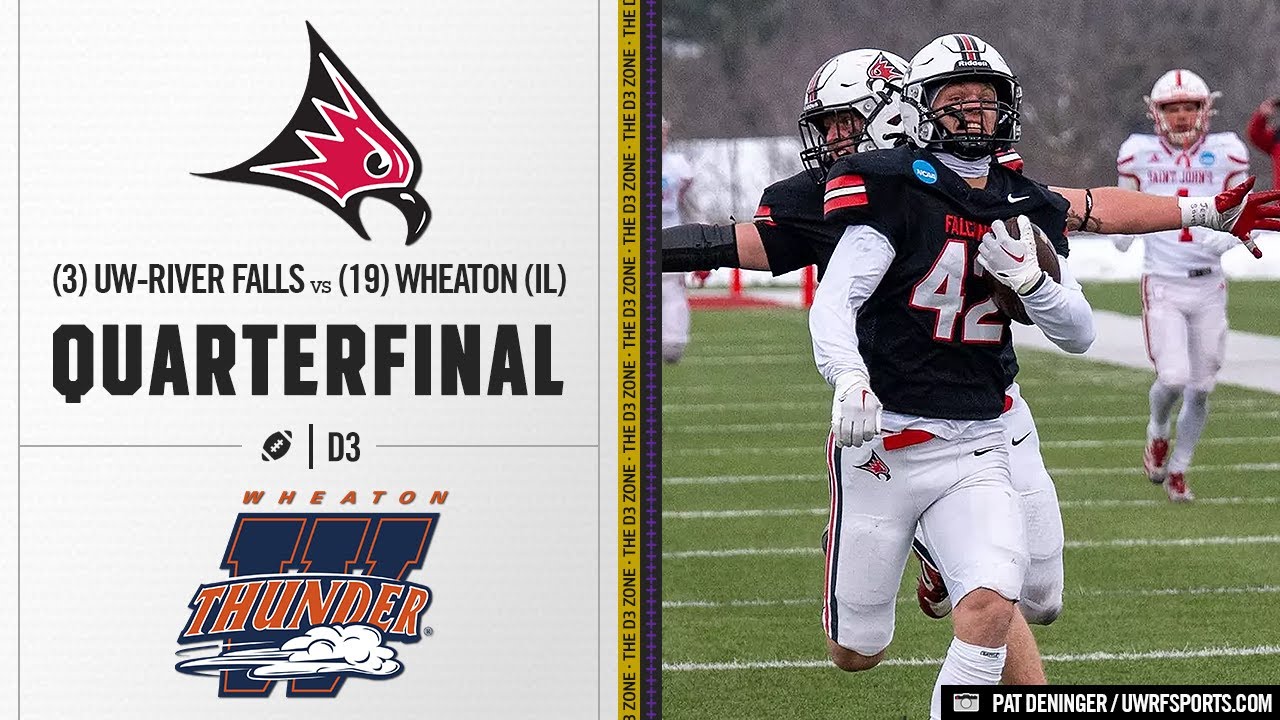 #3 UW-River Falls vs. #19 Wheaton (IL) Highlights | D3 Football Playoffs 2025
