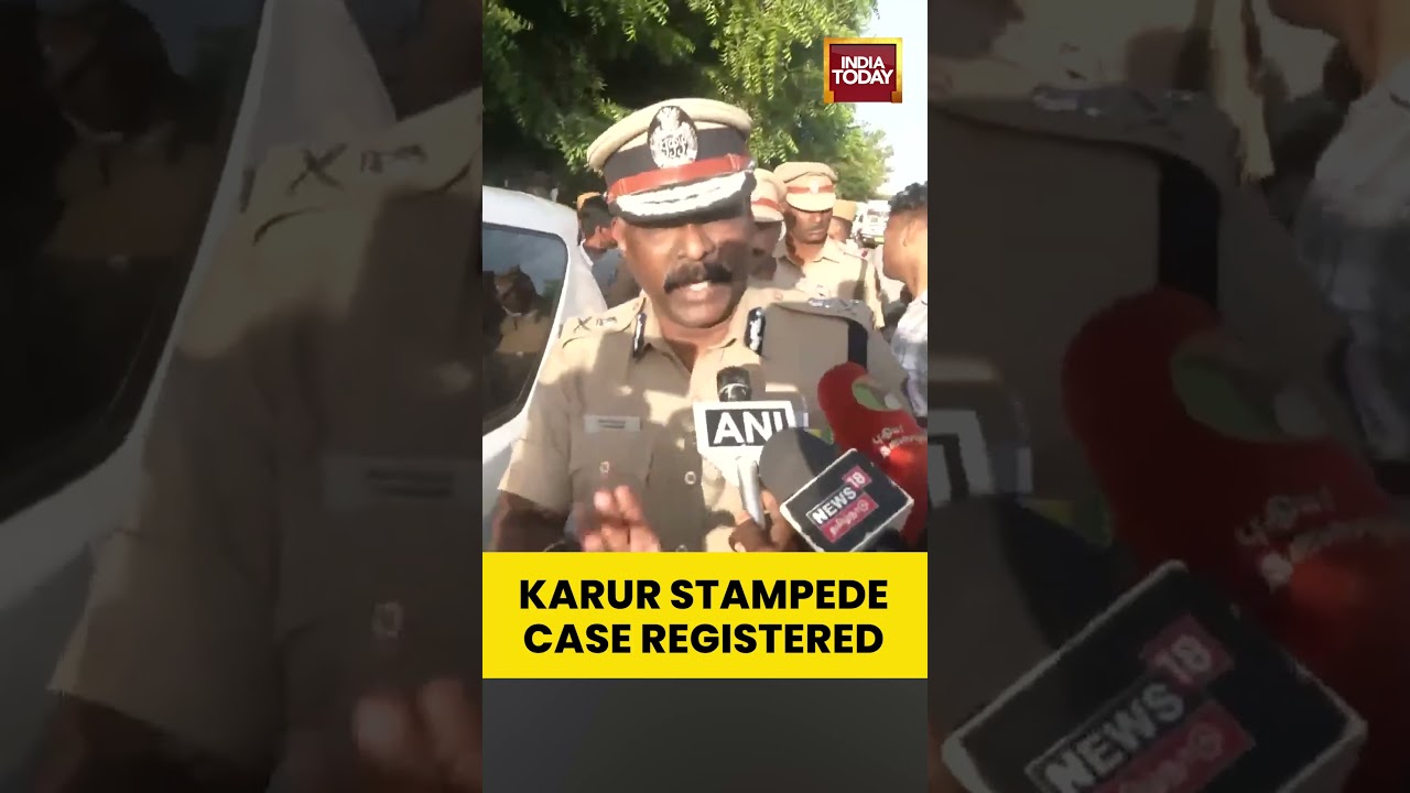 #karur Stampede: ADGP S. Davidson Devasirvatham Confirms 39 Dead, Case has been Registered #tnnews