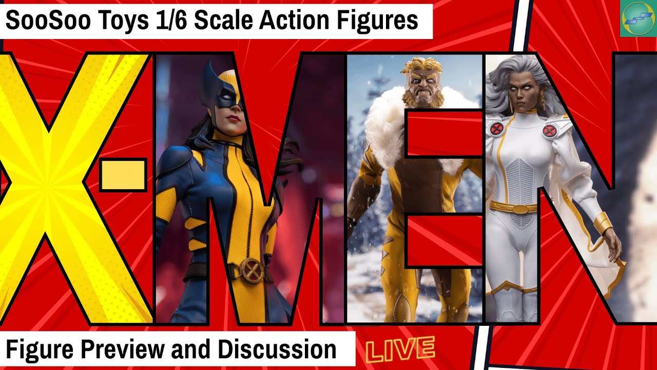 Figure Previews: SooSoo Toys The Bloodline, The Creed, Weather Manipulator 📱