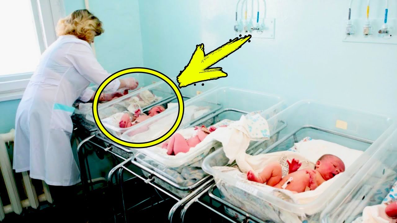 Увидев младенца, акушерка выбежала из палаты, все были в шоке,  узнав кто родился!