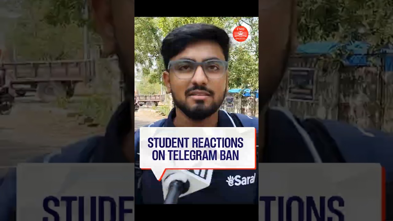 Students react to Telegram ban in India until NEET rexam