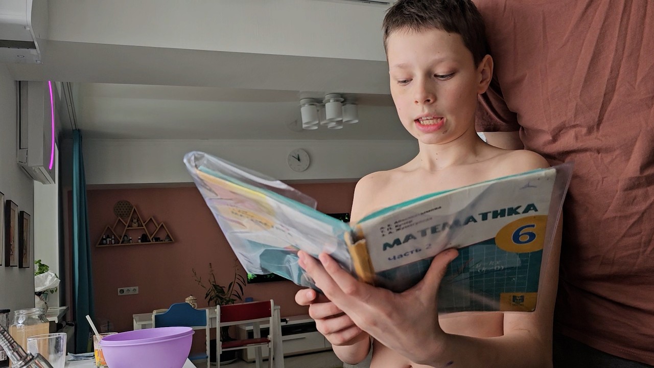 Нам уже сложно помочь ему в математике